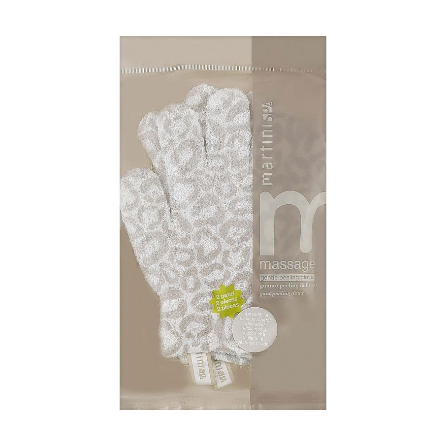Масажні мочалки-рукавички банні MARTINI SPA 5 Finger Glove, 2 шт (1103MMM)